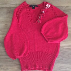 Marc Jacobs Red Knit Sweater